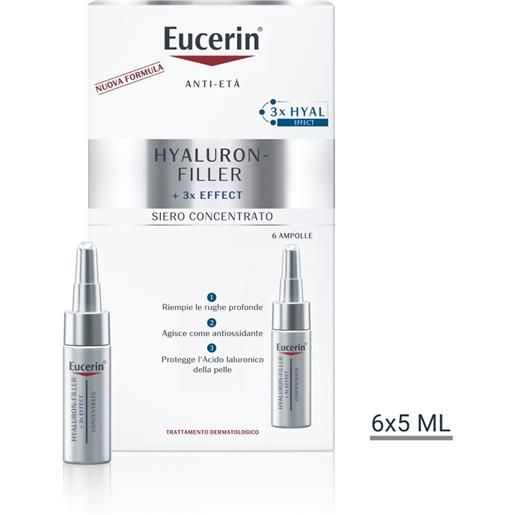 Eucerin® hyaluron-filler concentrato 6 st fiale