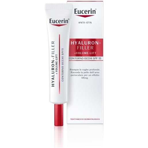 Eucerin Volume-Filler eucerin hyaluron-filler + volume-lift contorno occhi 15 ml crema