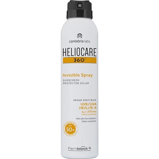 Heliocare 360° invisible spray spf50+ 200 ml