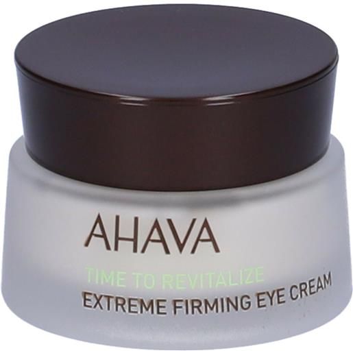 Ahava extreme crema rassodante per gli occhi 15 ml contorno occhi