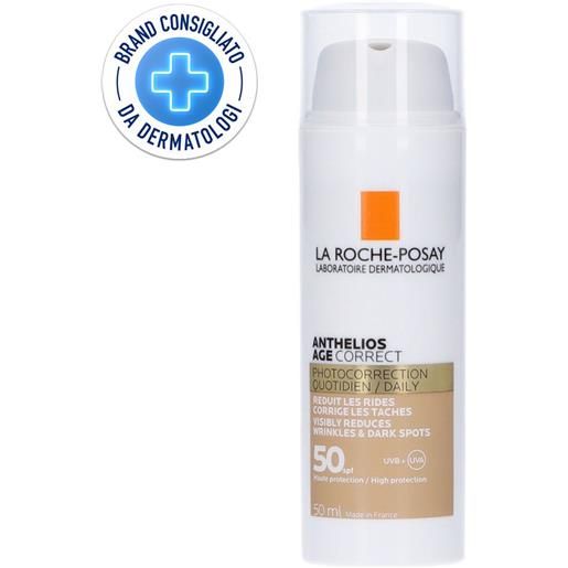 Anthelios la roche-posay Anthelios age correct tinted crema solare colorata trattamento foto-correttivo spf 50 ml