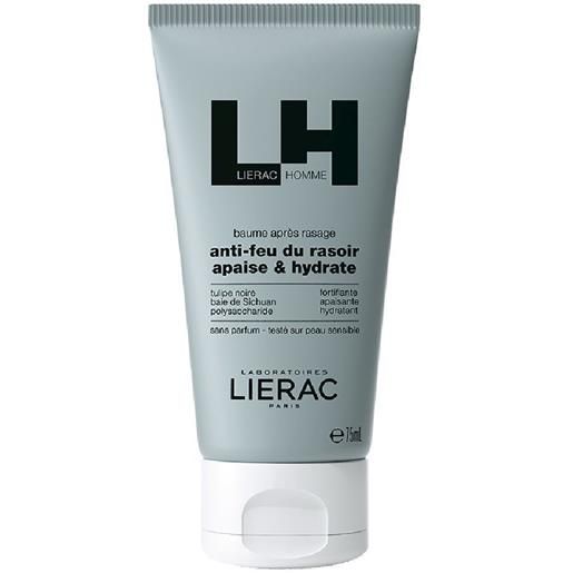 Lierac homme balsamo dopobarba anti-irritazione idratante lenitivo 75 ml