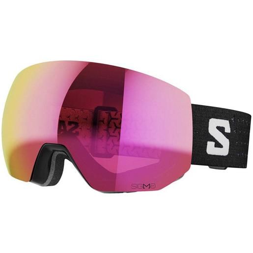 Salomon radium pro sigma ski goggles rosa poppy red/cat 2