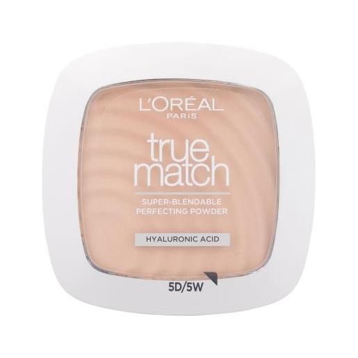 L'Oréal Paris true match cipria compatta 9 g tonalità 5. D/5. W dore warm