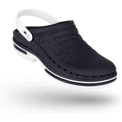 KINEMED Srl zoccoli wock clog in gomma bicolore blu navy/bianco 39/40 1 paio