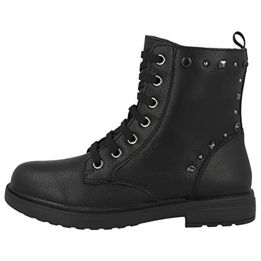 Geox j eclair girl k, stivaletti bambine e ragazze, nero (black), 39 eu