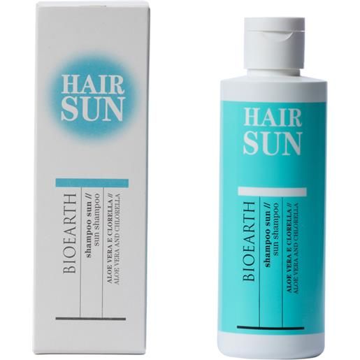 BIOEARTH INTERNATIONAL Srl hair sun shampoo doposole bio. Earth 200ml