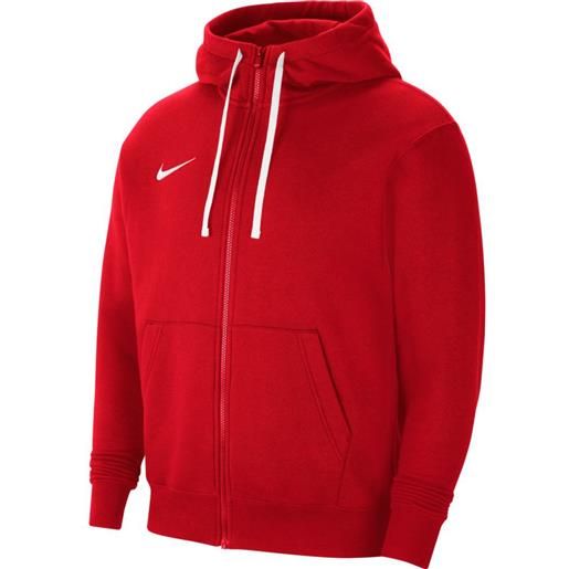 Nike park fleece full zip sweatshirt rosso 2xl uomo