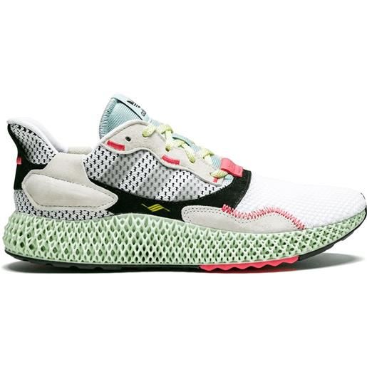 adidas sneakers zx 4000 4d - bianco