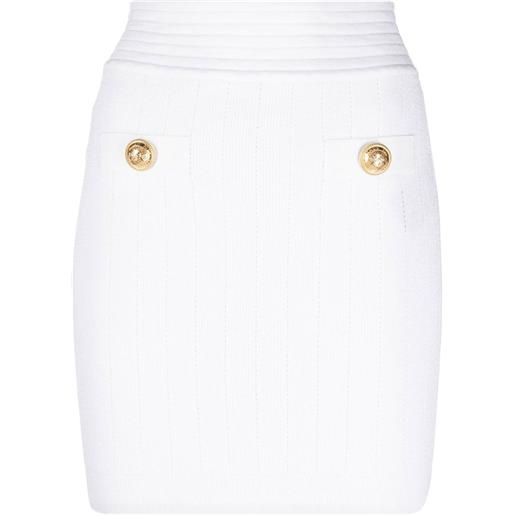 Balmain minigonna - bianco
