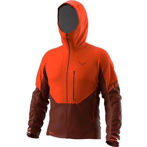 Dynafit radical infinium™ hybrid jacket arancione s uomo