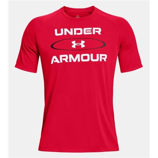 UNDER ARMOUR t-shirt under armour t-shirt tech 2.0 wm rosso