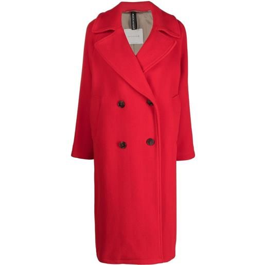 Mackintosh cappotto doppiopetto robina - rosso