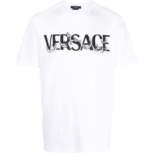 Versace t-shirt con stampa - bianco