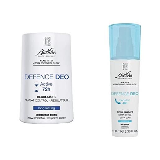 BioNike defence deo active 72h roll on 50 ml. & defence deo sensitive