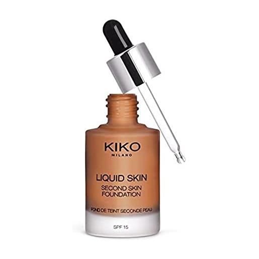 KIKO milano liquid skin second skin foundation 12 | fondotinta fluido effetto seconda pelle