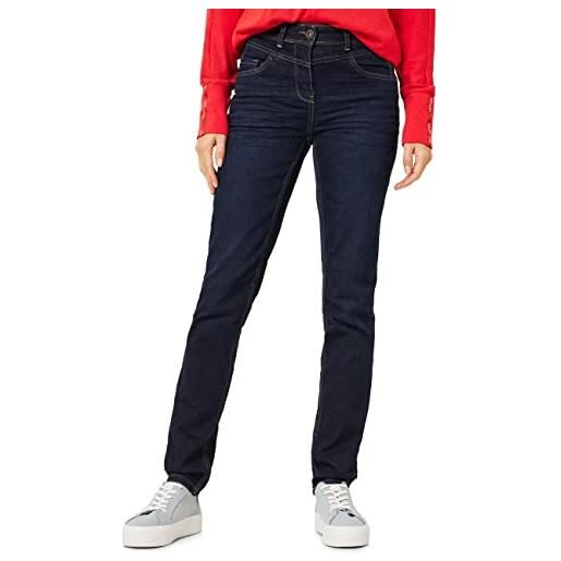 Cecil b375277 jeans, blu scuro, 26w x 32l donna