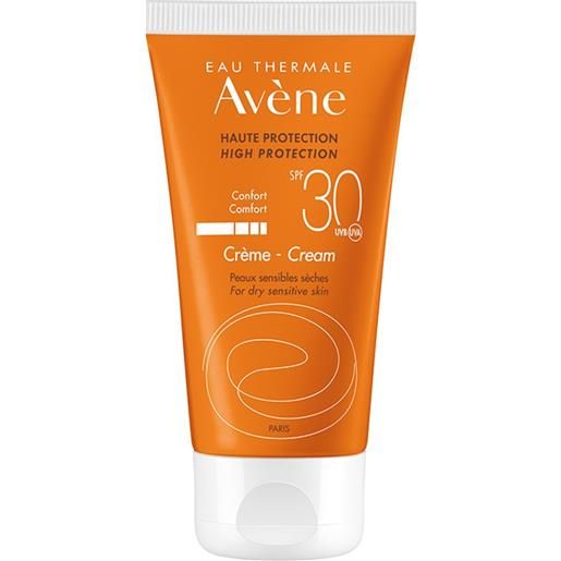 Avene eau thermale avène crema solare spf 30 50ml - alta protezione solare, viso 50 ml