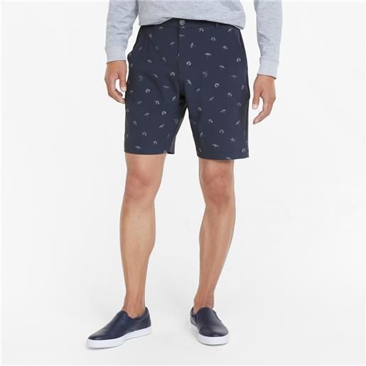 PUMA shorts da golf da uomo ap umbrella, blu/grigio/altro
