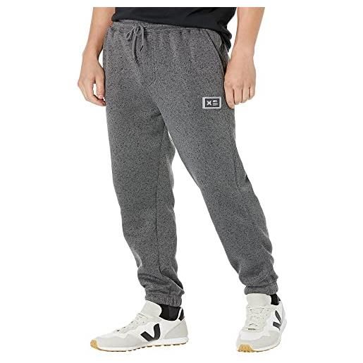 Hurley ridgeline jogger pantaloni, grigio, xl uomo