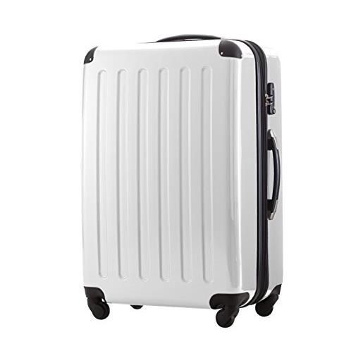Hauptstadtkoffer alex tsa r1, luggage suitcase unisex, bianco (white), 75 cm