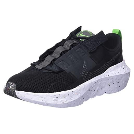 Nike crater impact, sneaker donna, black/iron grey-off noir-dk smoke grey, 37.5 eu