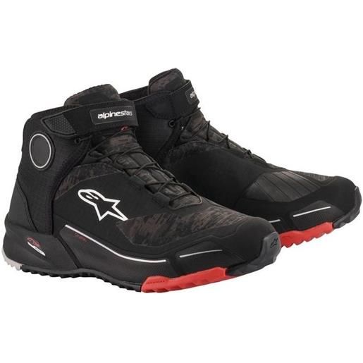 ALPINESTARS scarpa cr-x drystar riding nero grigio rosso - ALPINESTARS 8.5
