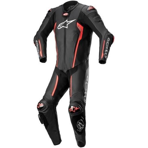 ALPINESTARS tuta missile v2 nero rosso fluo - ALPINESTARS 50