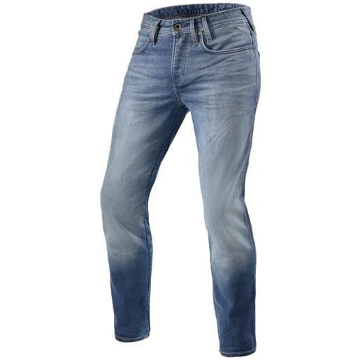 REVIT pantalone jeans piston 2 sk l32 blu medio - REVIT 30