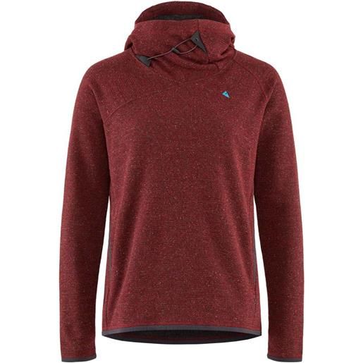 KlÄttermusen falen wooly hoodie fleece rosso xs donna