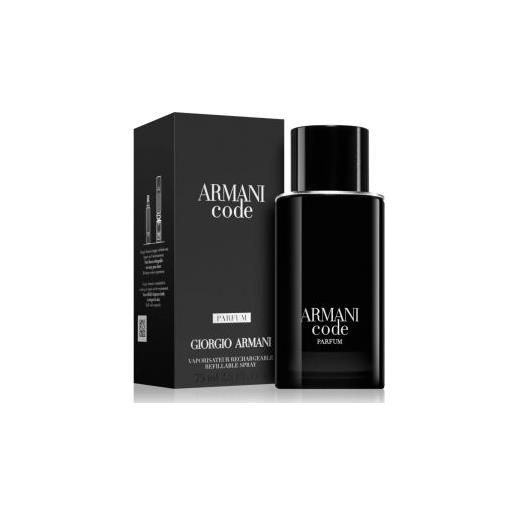 Armani code pour homme parfum 75 ml, parfum ricaricabile spray