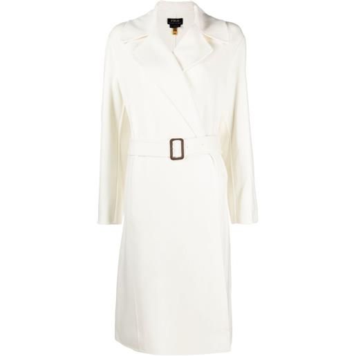 Polo Ralph Lauren cappotto con cintura - bianco