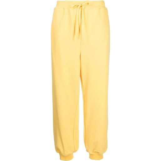 pushBUTTON joggers con coulisse - giallo
