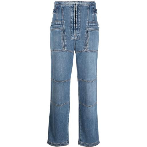 Stella McCartney jeans cargo - blu