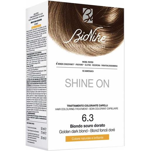 BioNike Capelli bionike shine on - trattamento colorante capelli biondo scuro dorato 6.3