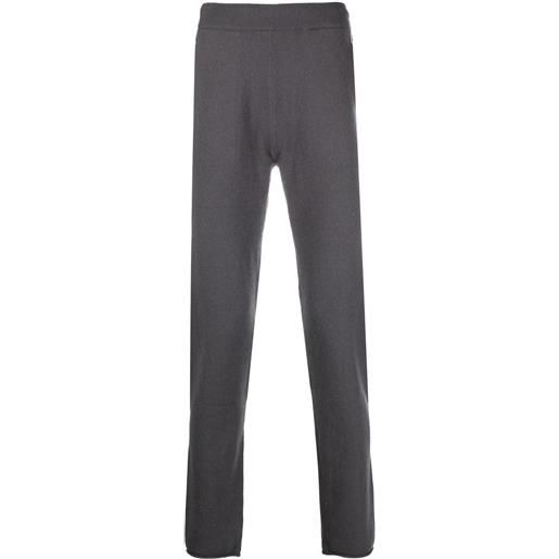 extreme cashmere pantaloni sportivi dritti - grigio