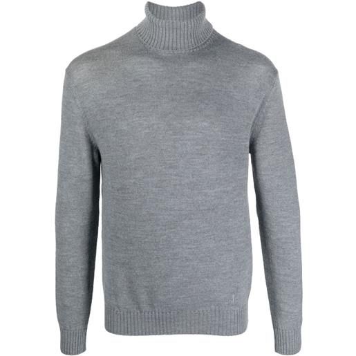 Jil Sander maglione a collo alto - grigio