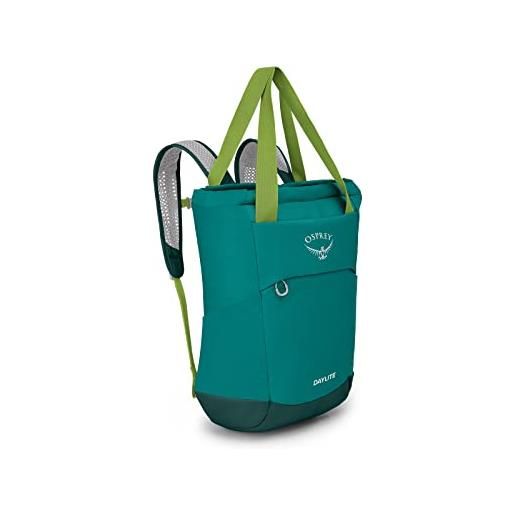 Osprey daylite tote pack unisex lifestyle backpack escapade green/baikal green o/s