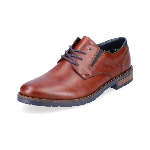 Rieker 14621, scarpe con lacci uomo, marrone 24, 45 eu