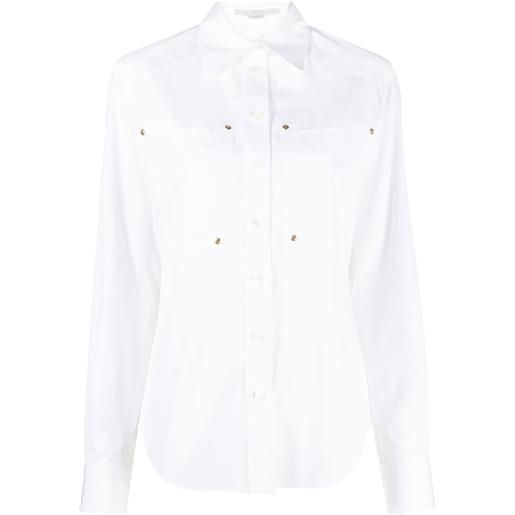 Stella McCartney camicia con taschino - bianco