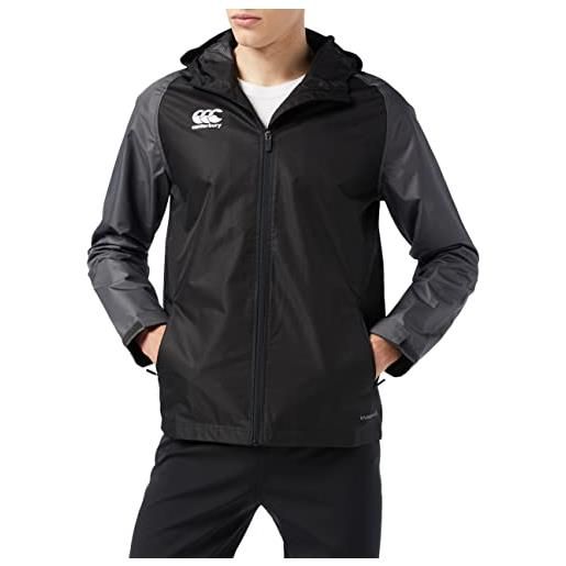 Canterbury pro ii vaposhield full zip water-resistant, giacca uomo, nero, 3xl