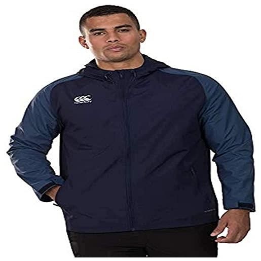 Canterbury pro ii vaposhield full zip water-resistant, giacca uomo, marina militare, xs