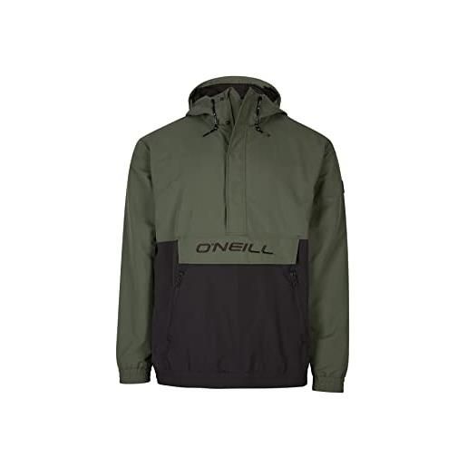 O'NEILL giacca moderna, gilet uomo, verde (26011 green multi stripe)