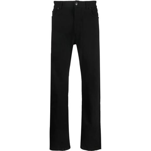Balenciaga pantaloni con ricamo - nero