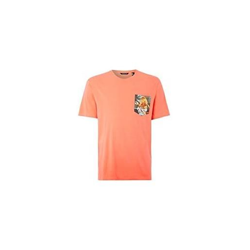 O'NEILL print, maglietta a manica corta uomo, arancione (mandarino), xl