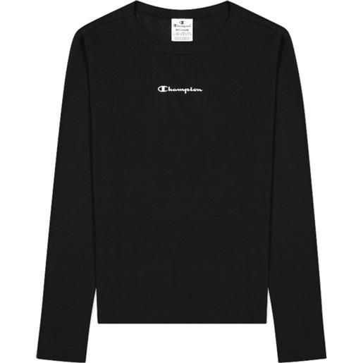 CHAMPION t-shirt m/l CHAMPION t-shirt regular fit nero