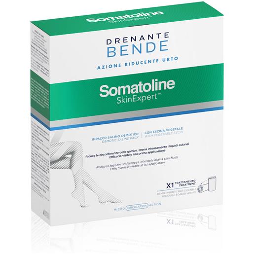 Somatoline Cosmetic-SkinExpert somatoline skin. Expert kit drenante bende azione riducente urto