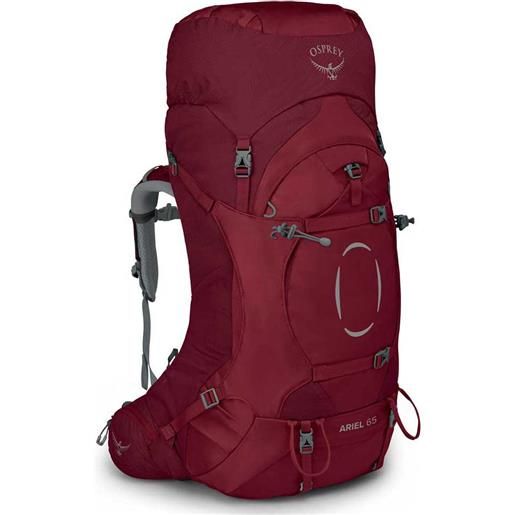 Osprey ariel 65l backpack rosso, nero m-l