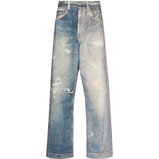 OUR LEGACY jeans taglio comodo third cut - blu