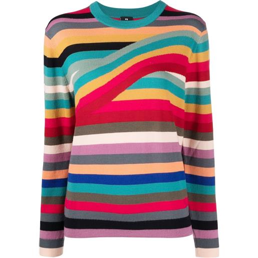 PS Paul Smith maglione a righe - multicolore
